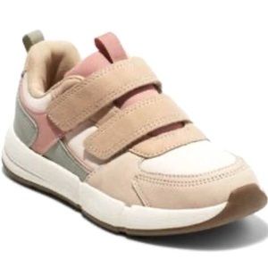 Cat & Jack - Brighton Sneakers - beige/pink - size 2 - new